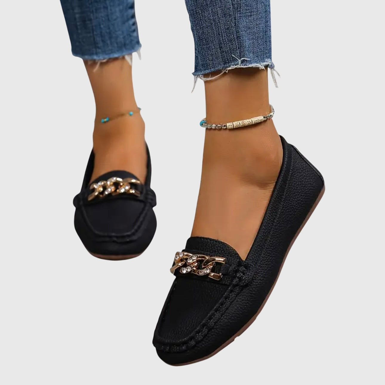 Elodie | Chain Loafers