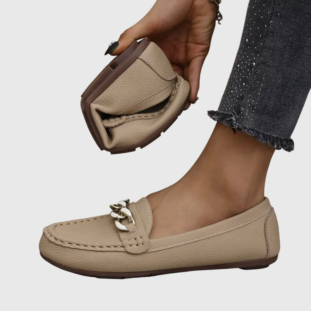 Elodie | Chain Loafers