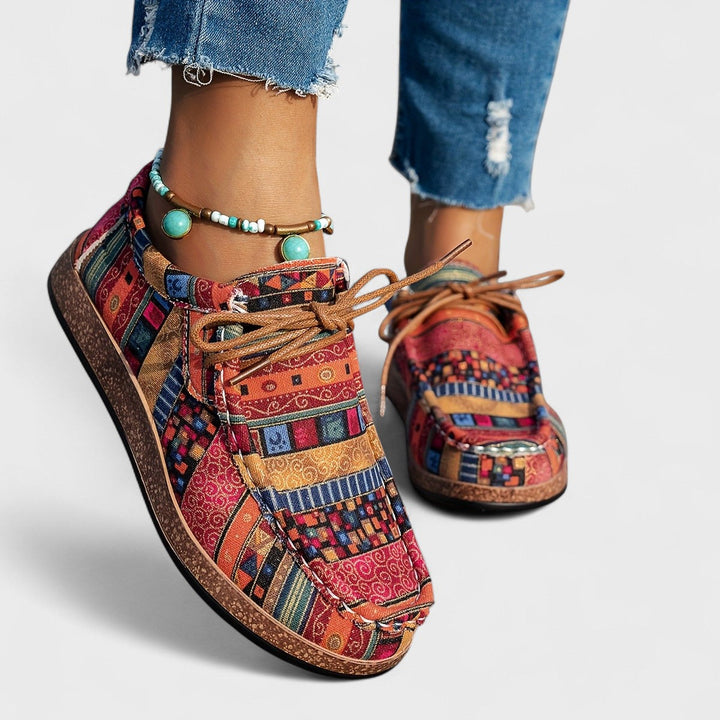 Seryphina | Soft Strap Trainers