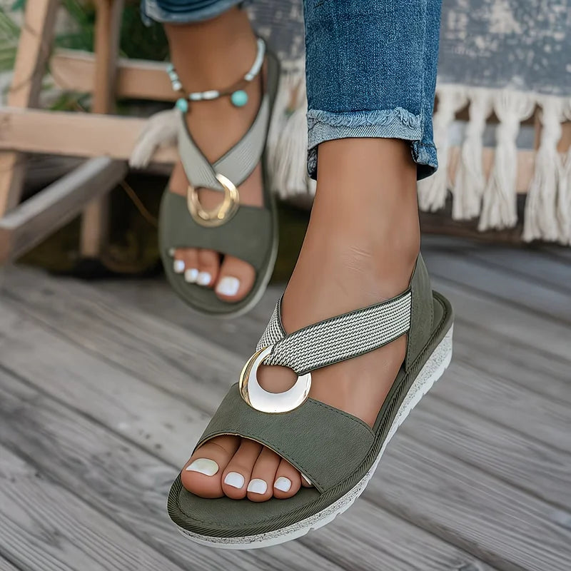 Kora Buckle Sandal