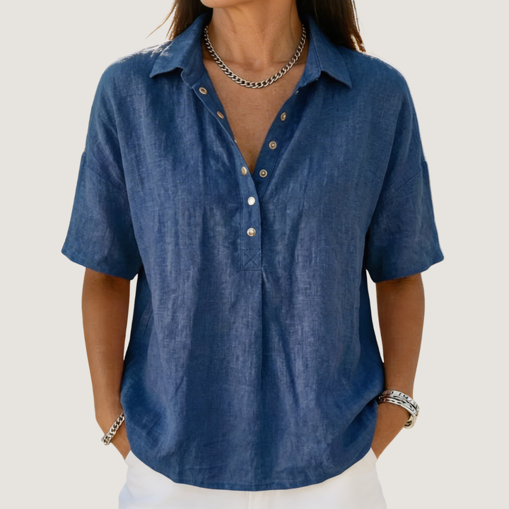 Imogen | Collared Blouse