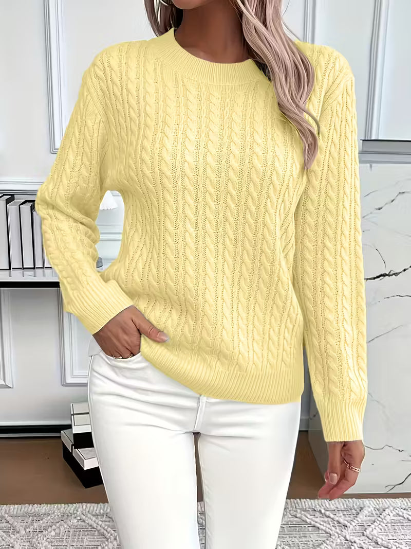 Henrietta | Cable-Knit Jumper