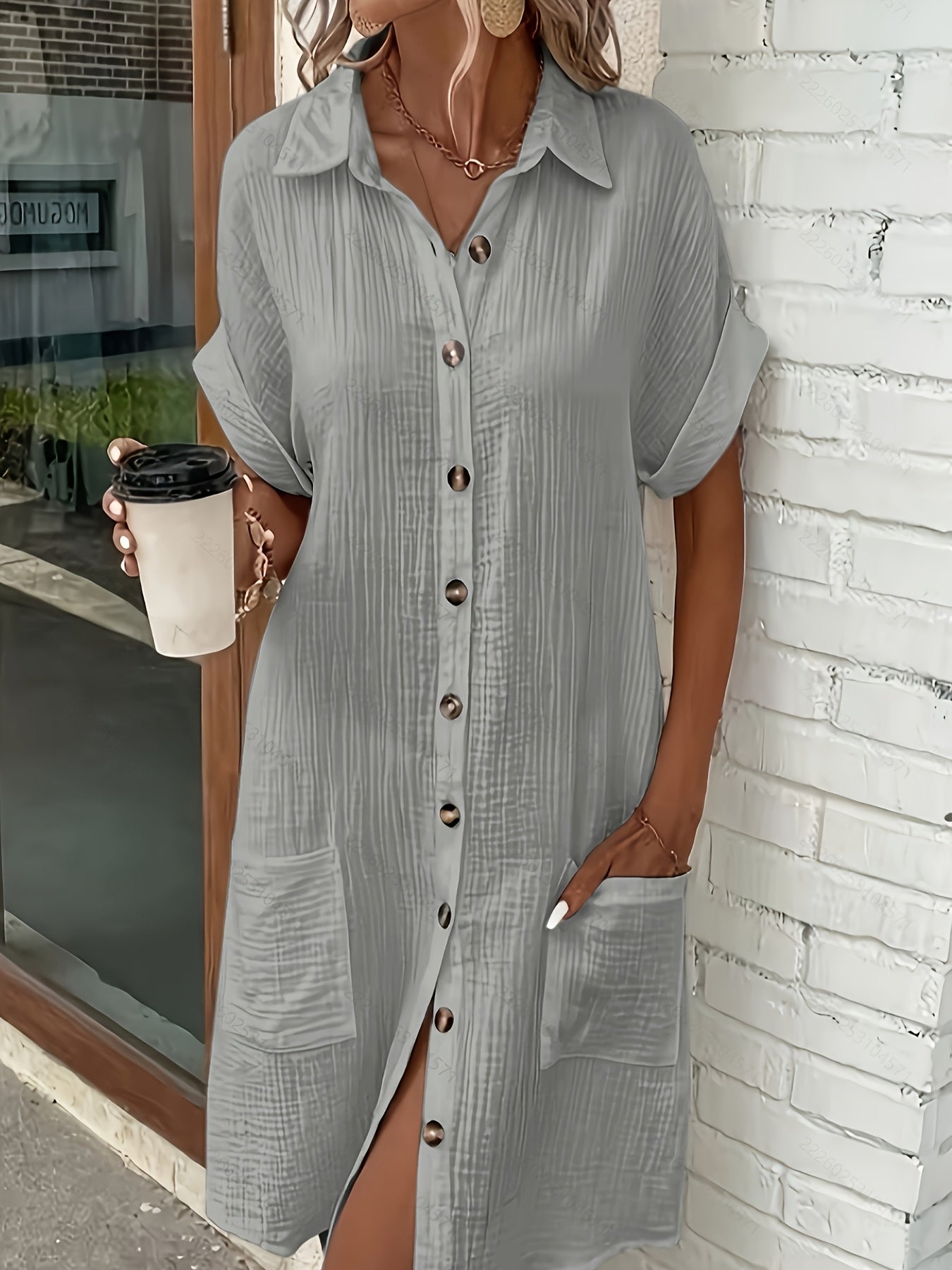 Camille | Shirt Dress