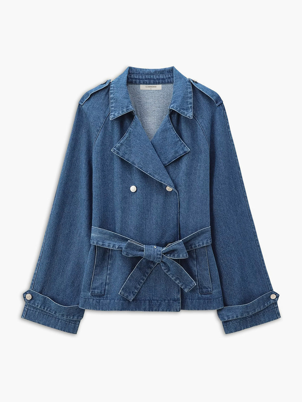 Blythe | Belted Double-Breasted Jacket