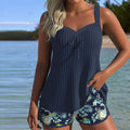 Clara | Floral Tankini Set