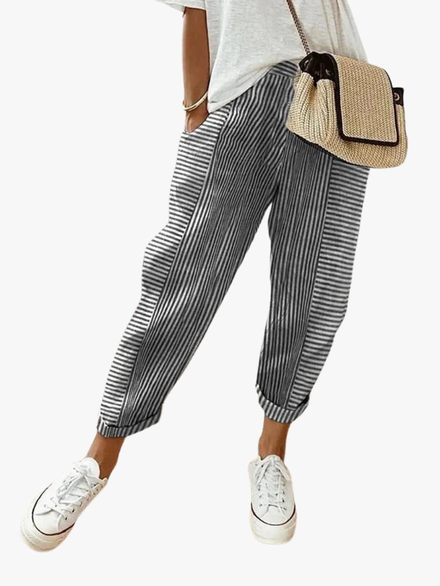 Josephine | Striped Trousers