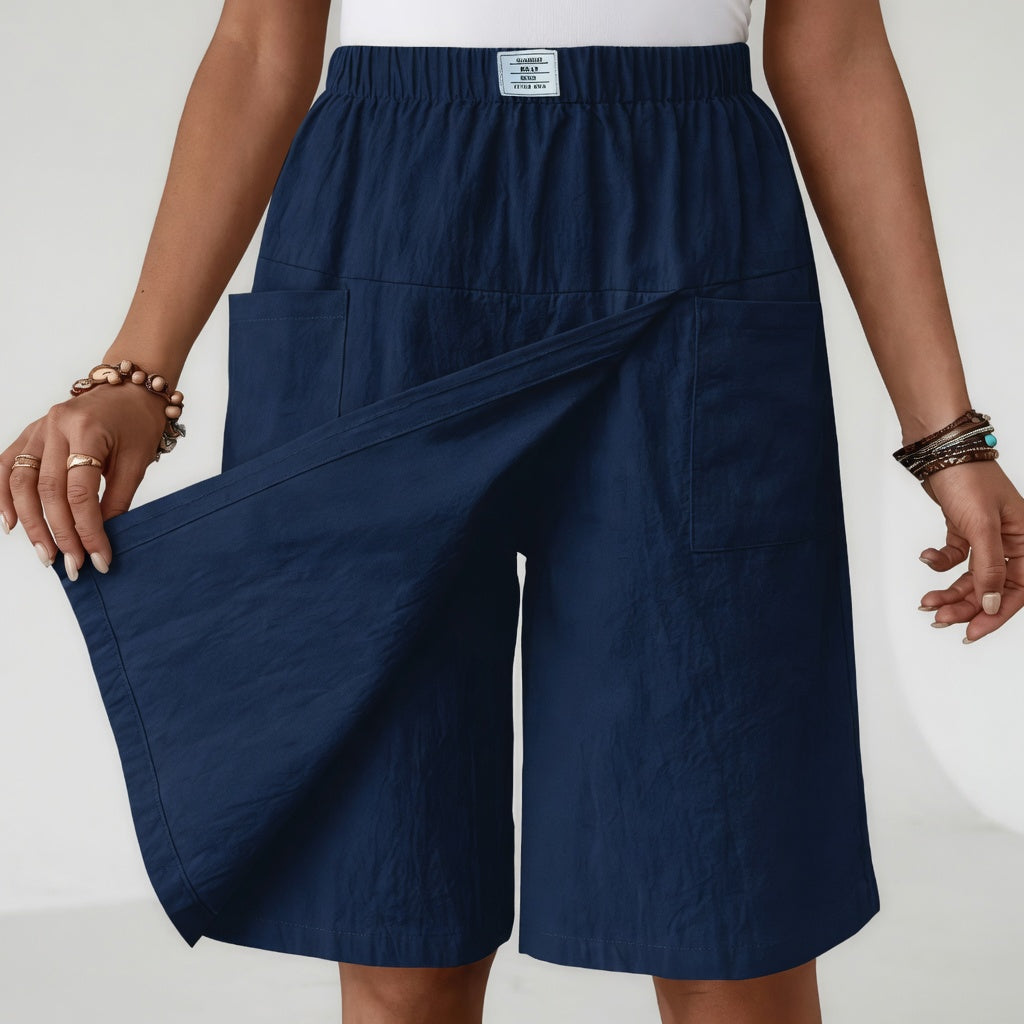 Tina | Wrap-Front Shorts