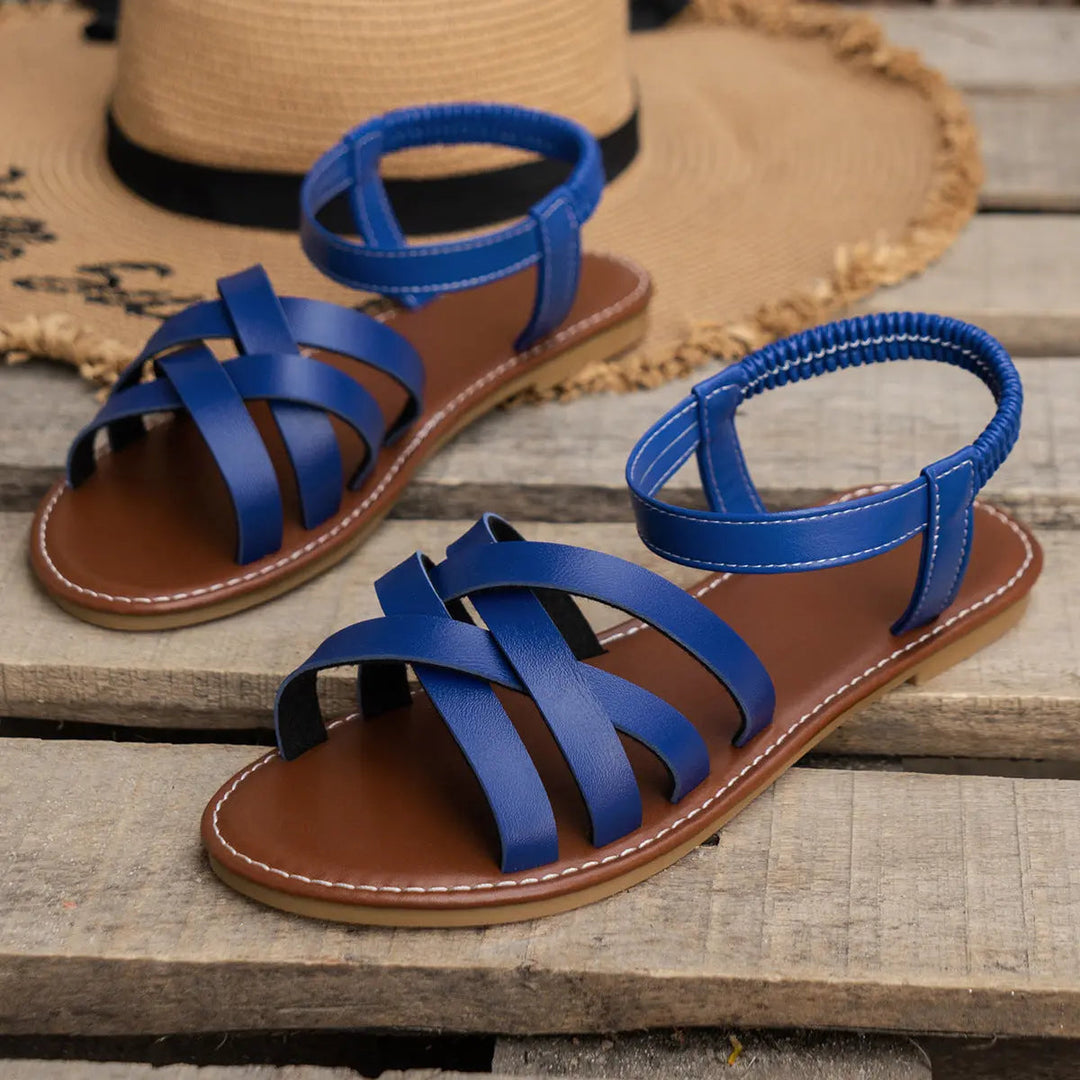Cross Strap Comfort Sandals