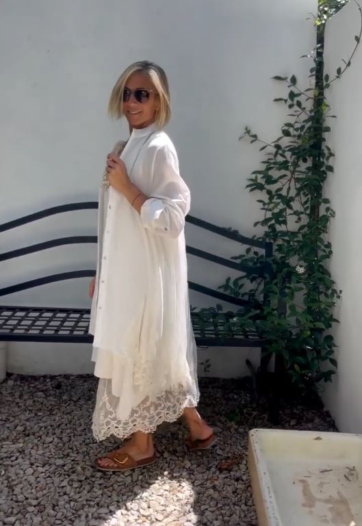Ottoline | Lace Dress & Cardigan Set