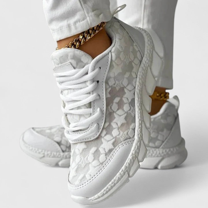Ingrid | Lace-Detail Trainers