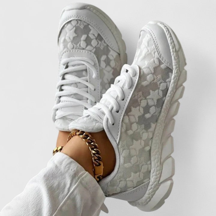 Ingrid | Lace-Detail Trainers