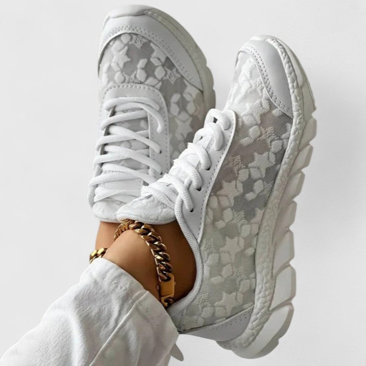 Ingrid | Lace-Detail Trainers