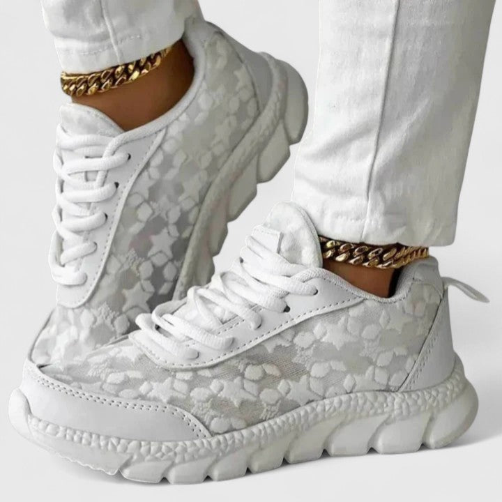 Ingrid | Lace-Detail Trainers