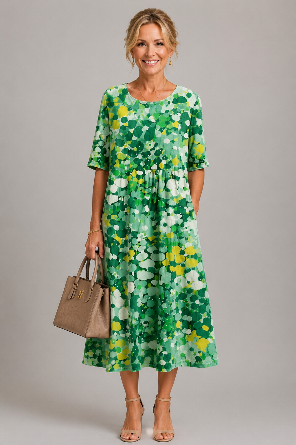 Eleanor | Floral Midi Dress