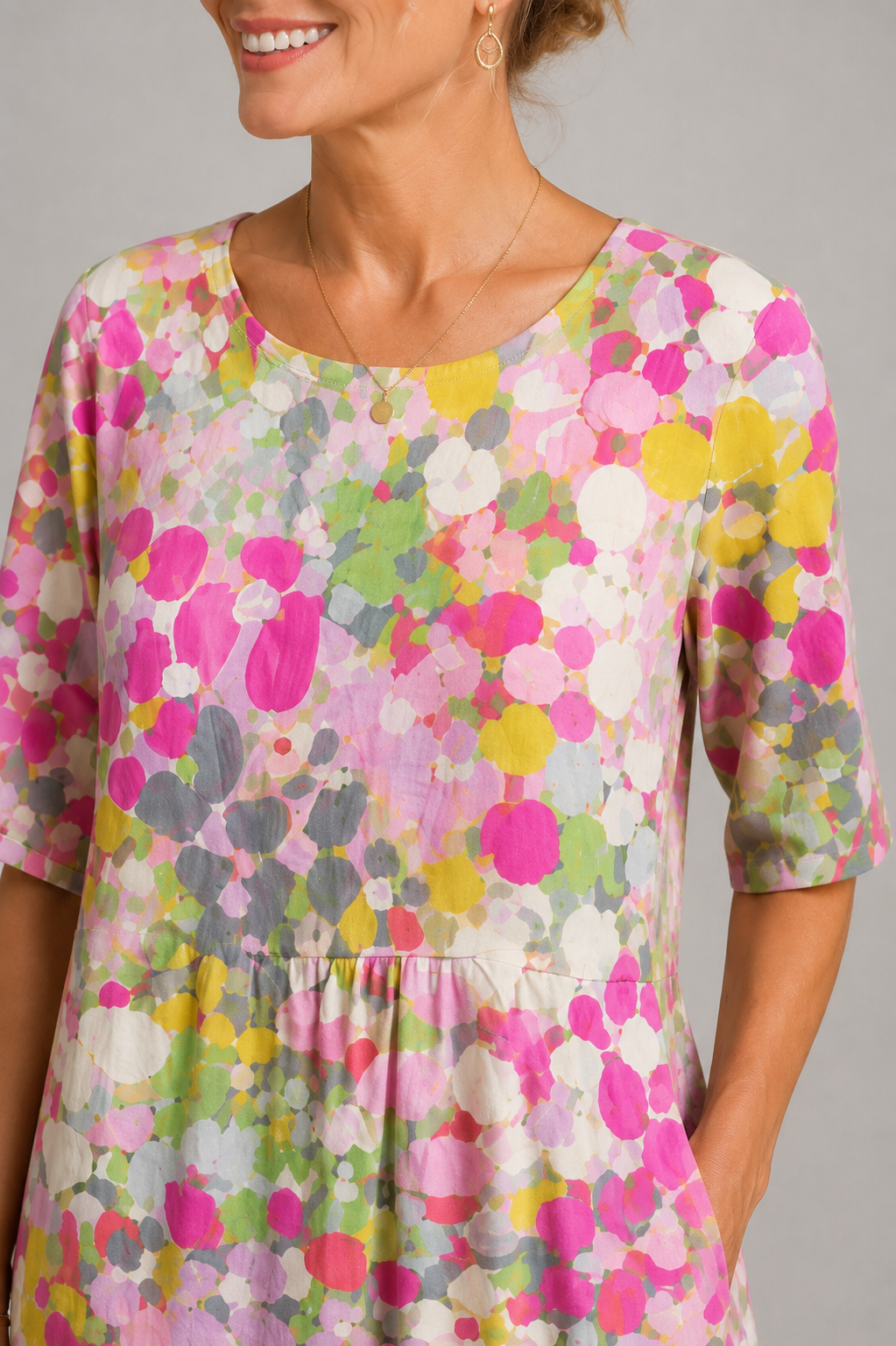 Eleanor | Floral Midi Dress