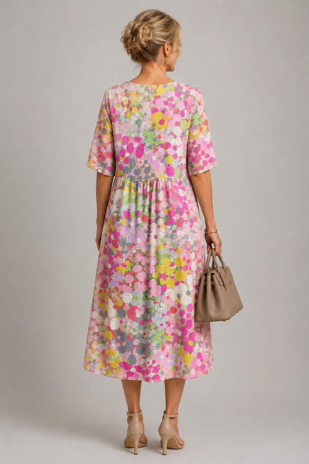 Eleanor | Floral Midi Dress