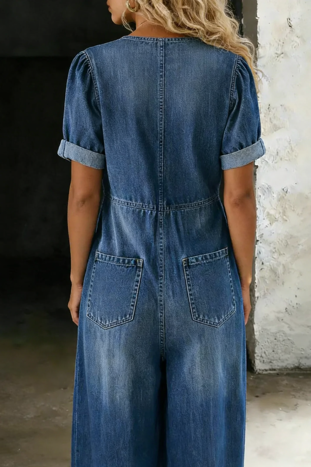 Alessia | V-Neck Jumpsuit