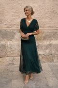 Eleanor | V-Neck Maxi Dress