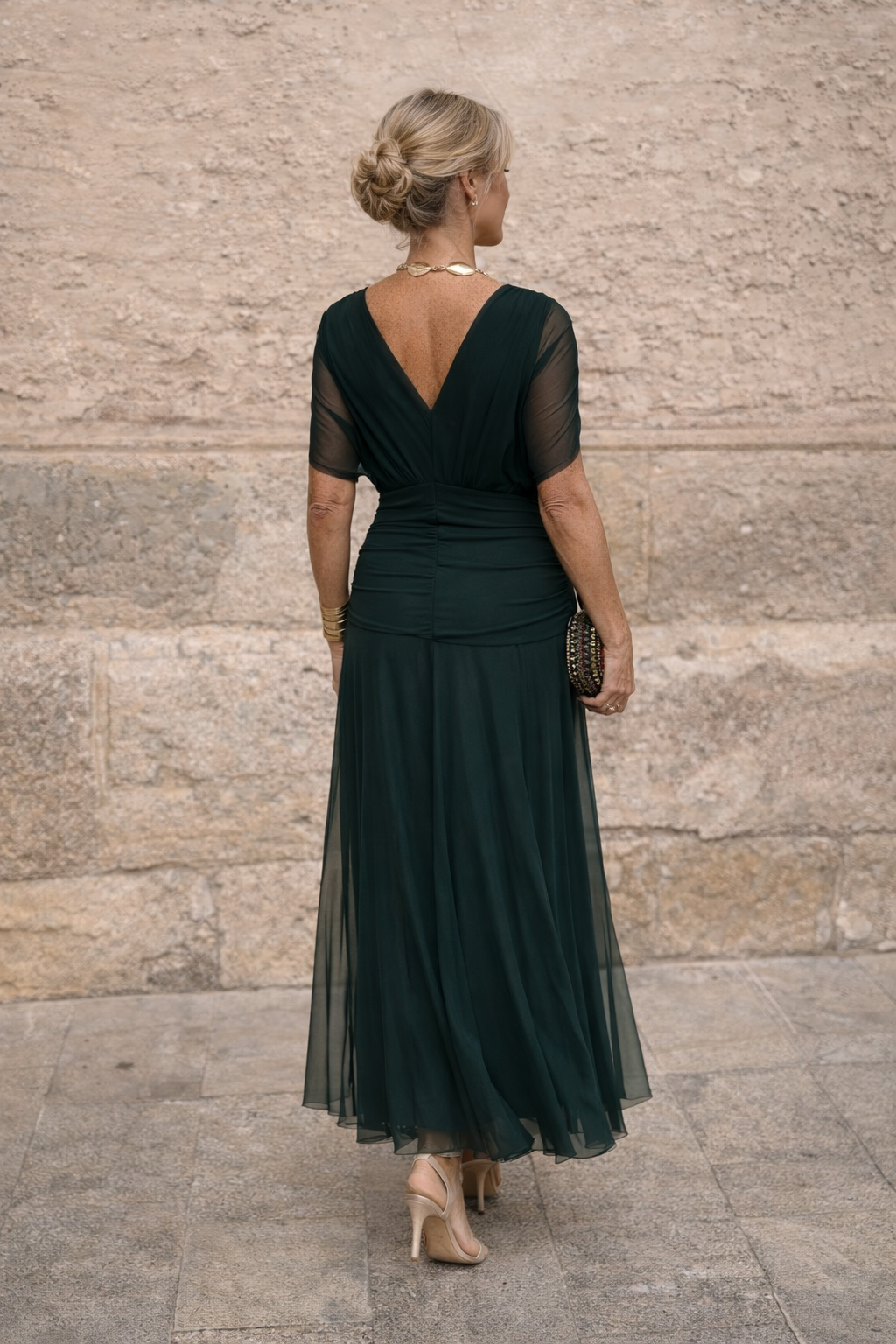 Eleanor | V-Neck Maxi Dress