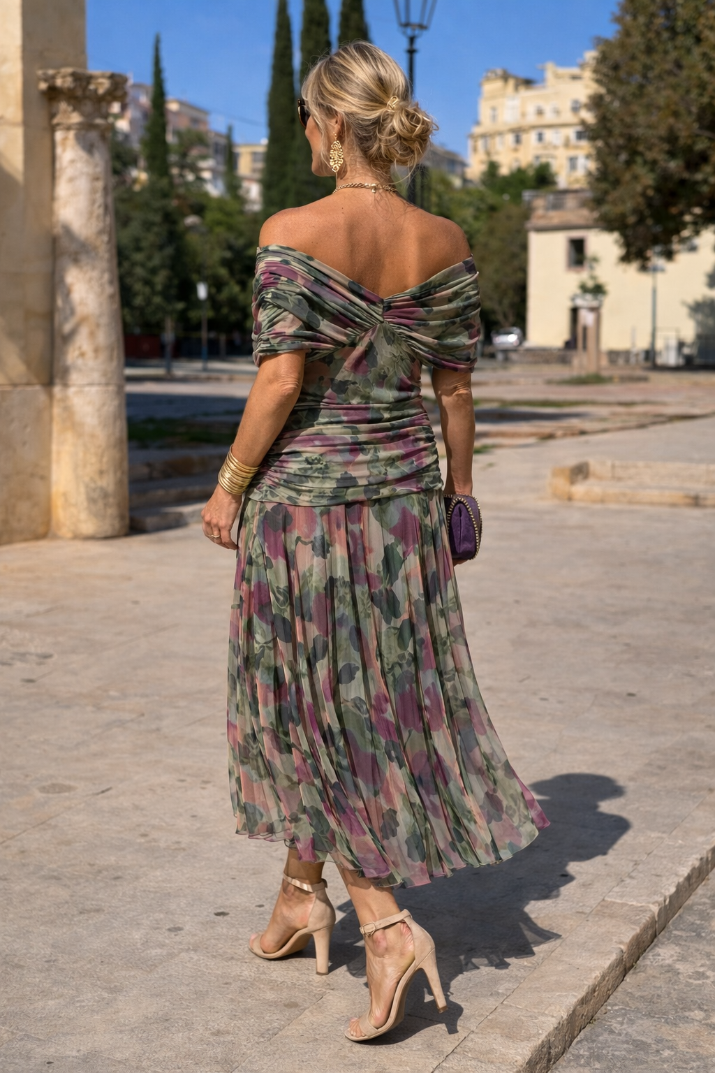 Eleanor | V-Neck Maxi Dress