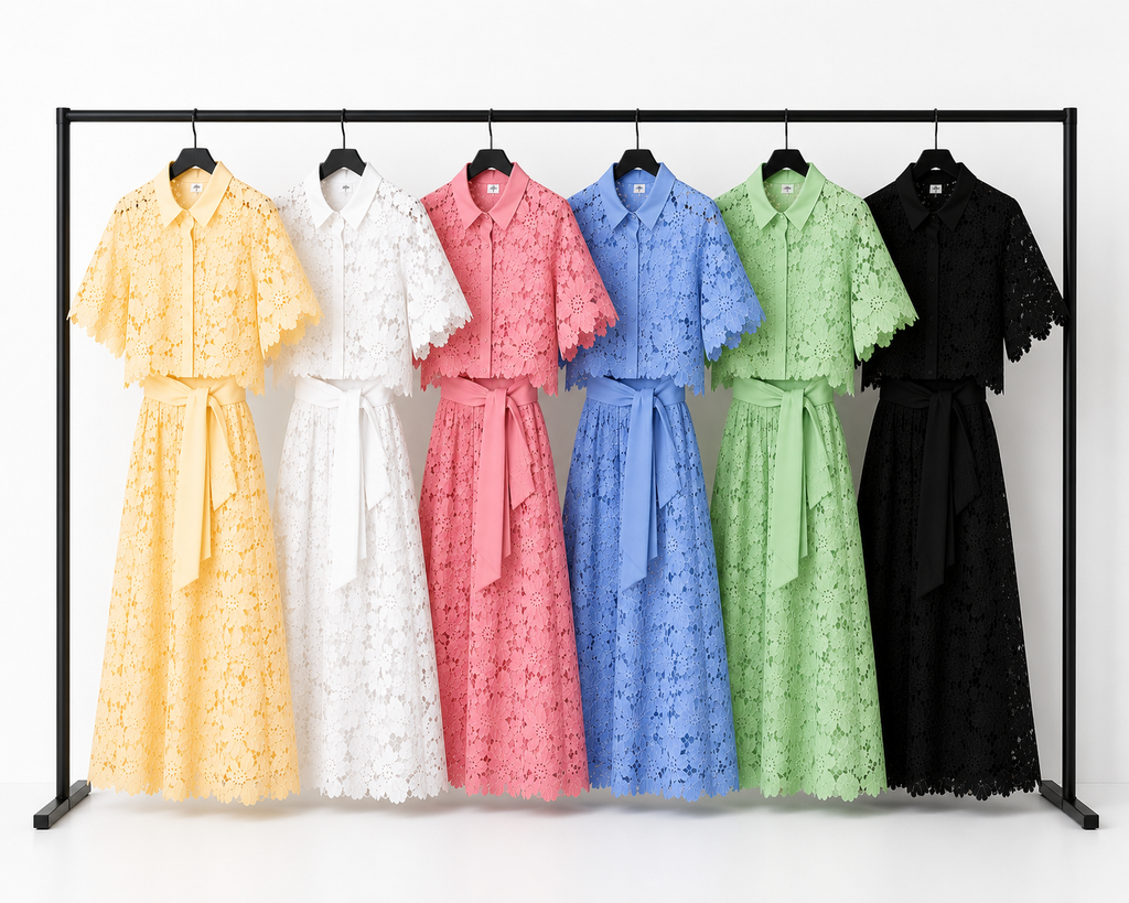 Genevieve | Floral Lace Co-ord Set