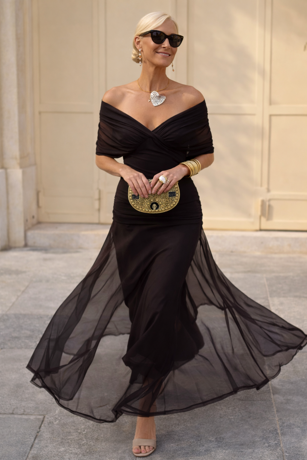 Eleanor | V-Neck Maxi Dress