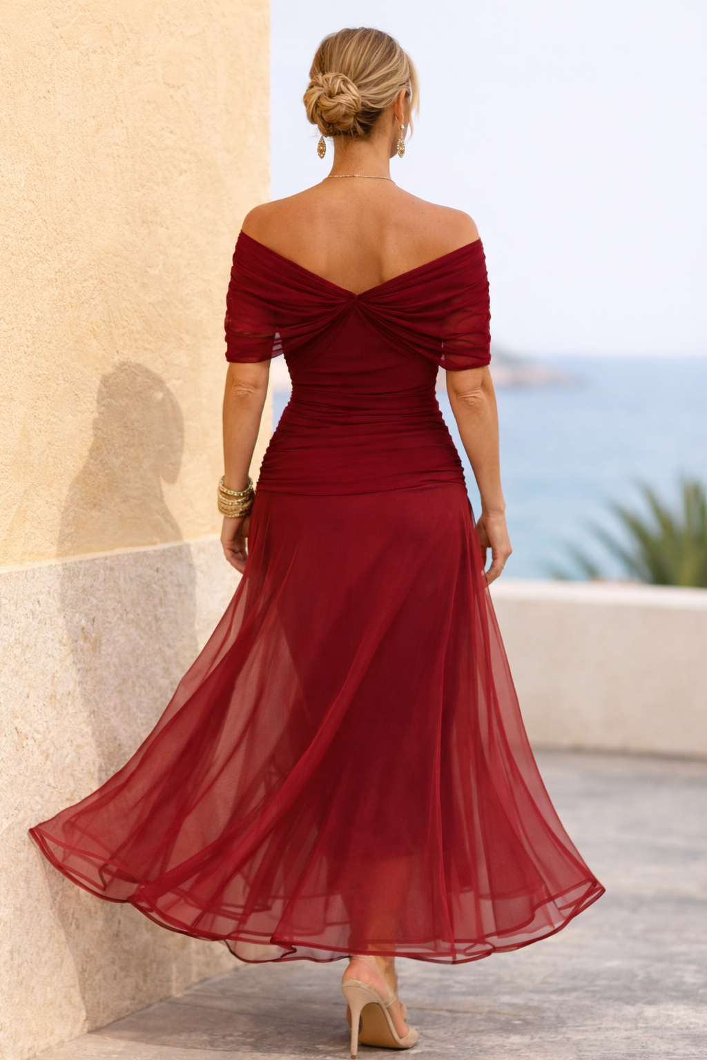 Eleanor | V-Neck Maxi Dress