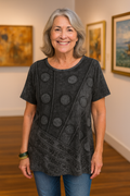 Loretta | Artistic Print Top