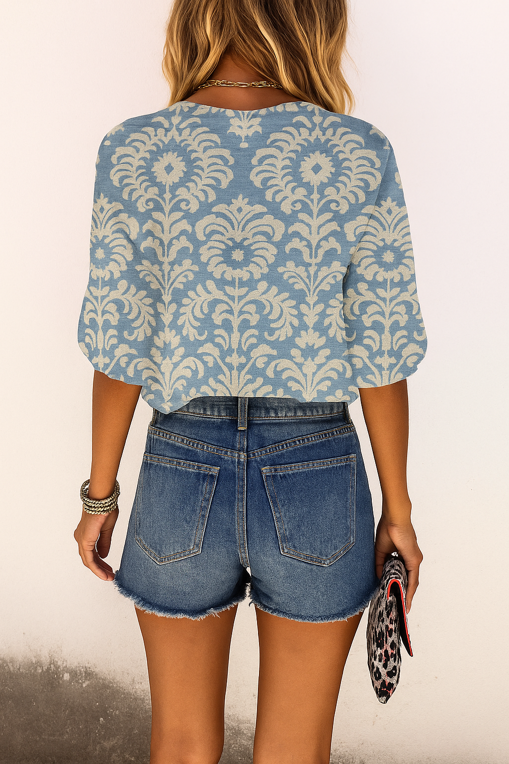 Maria | Floral Button Blouse