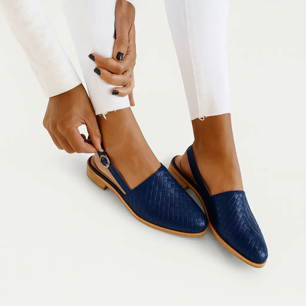 Harriet | Slingback Slip-On Sandals