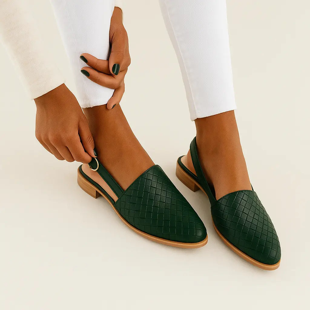 Harriet | Slingback Slip-On Sandals