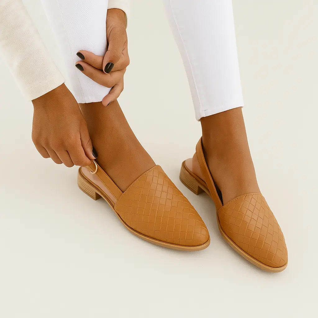 Harriet | Slingback Slip-On Sandals