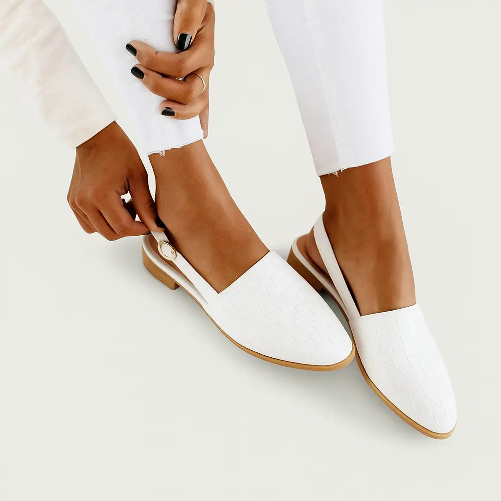 Harriet | Slingback Slip-On Sandals