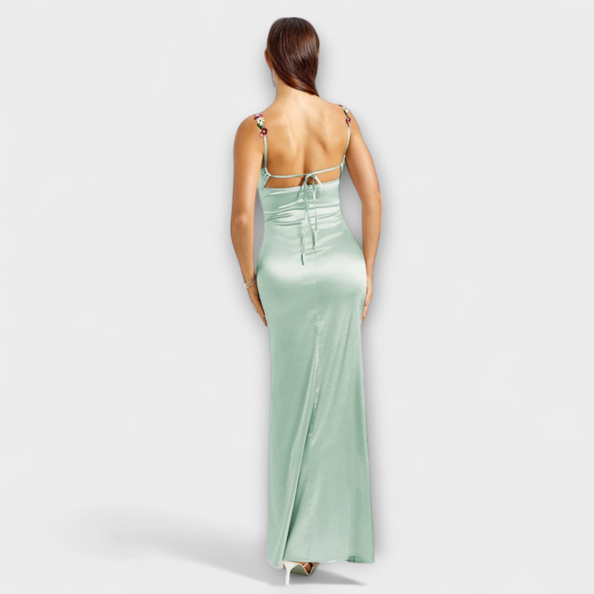 Camilla | Back-Lacing Evening Dress