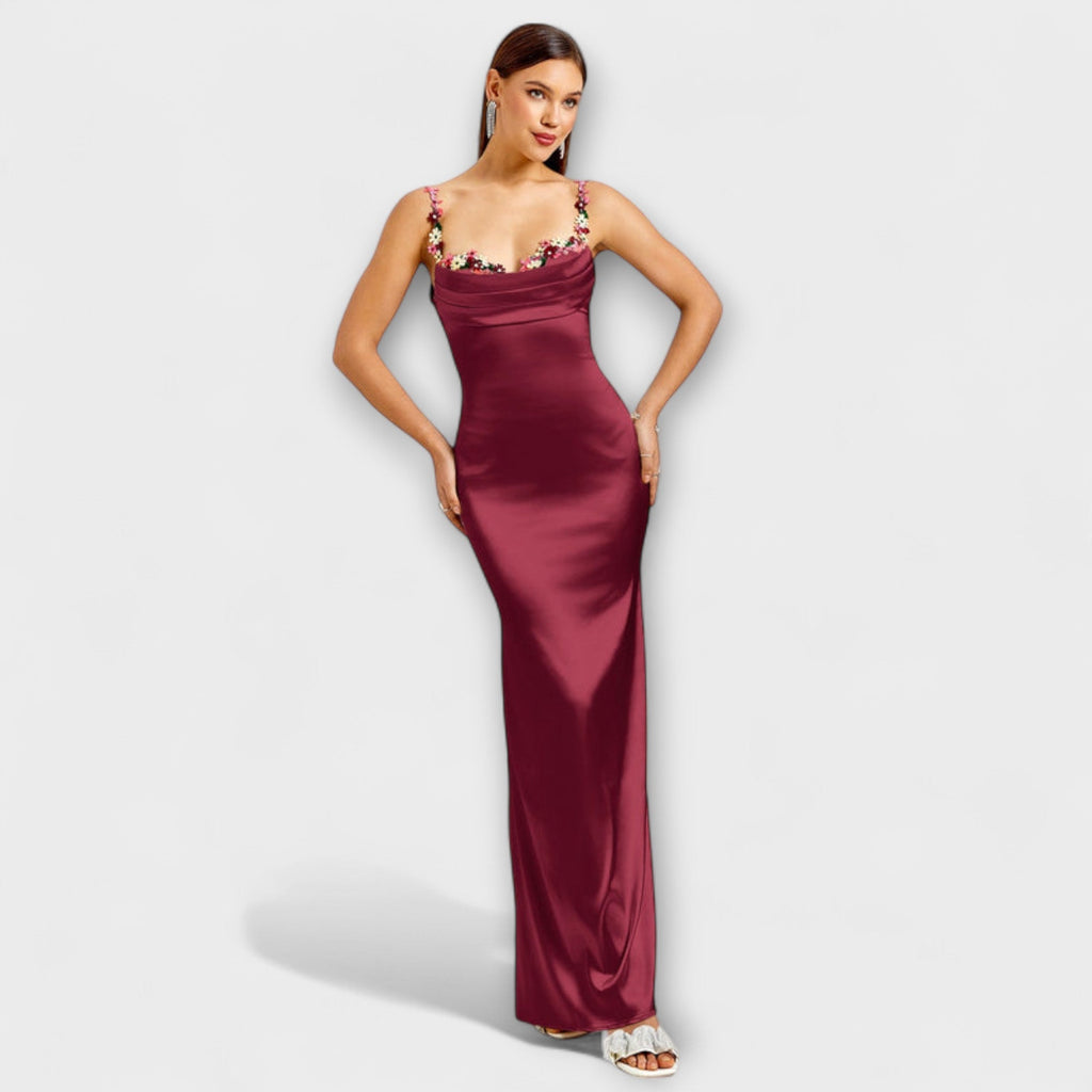 Camilla | Back-Lacing Evening Dress