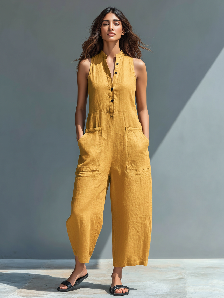 Simone | Sleeveless Jumpsuit