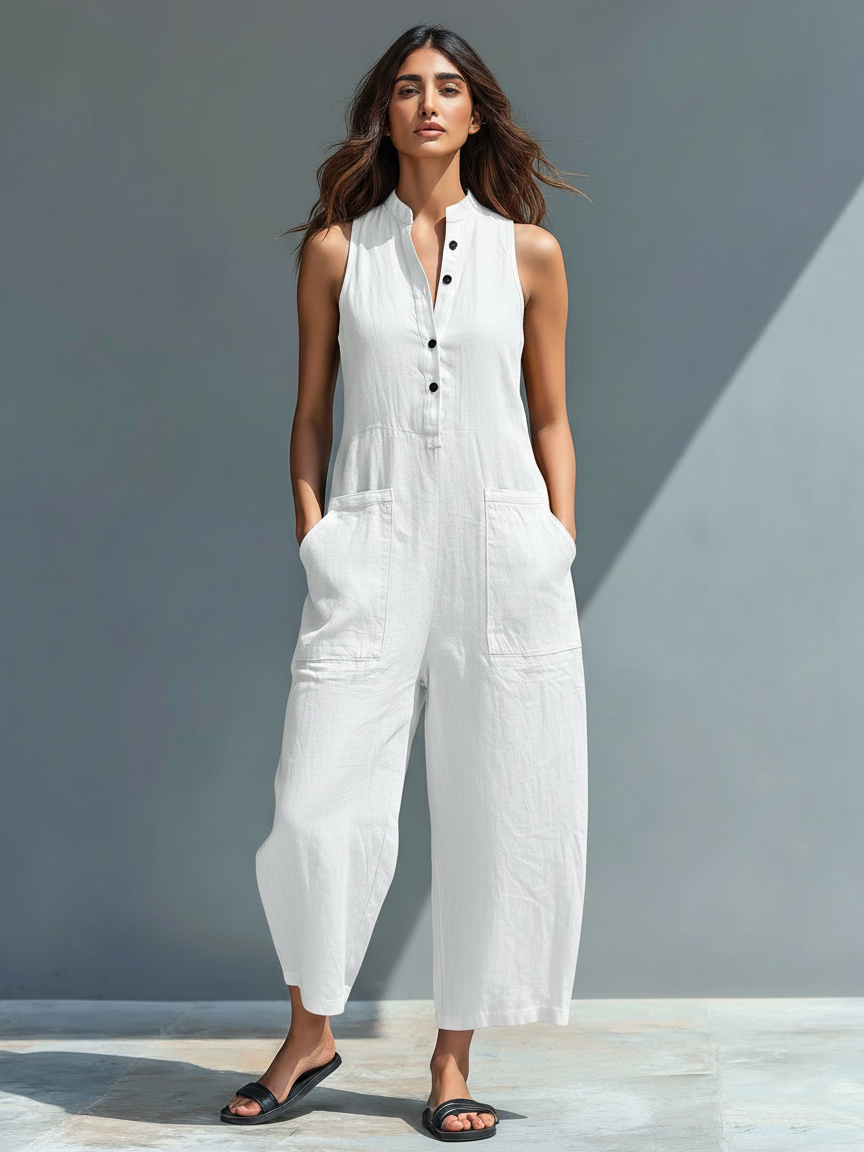 Simone | Sleeveless Jumpsuit