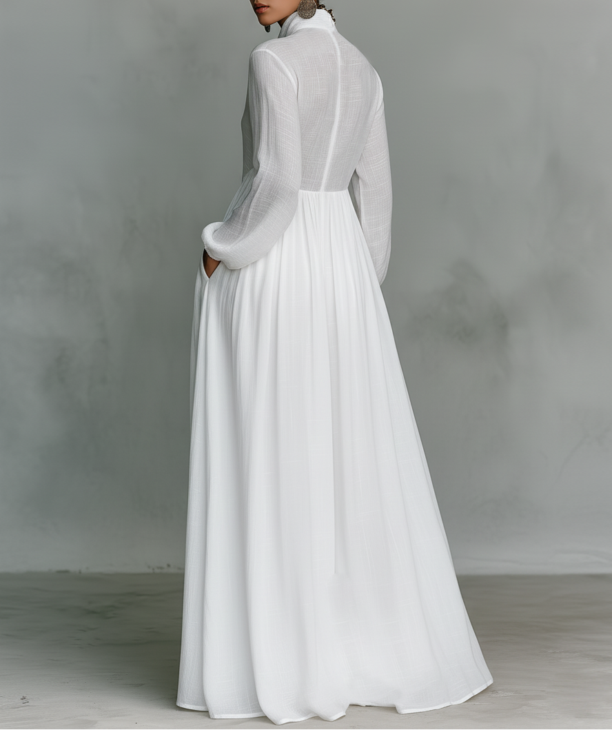 Serena | Long-Sleeve Maxi Dress