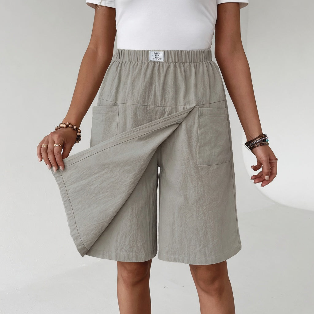 Tina | Wrap-Front Shorts