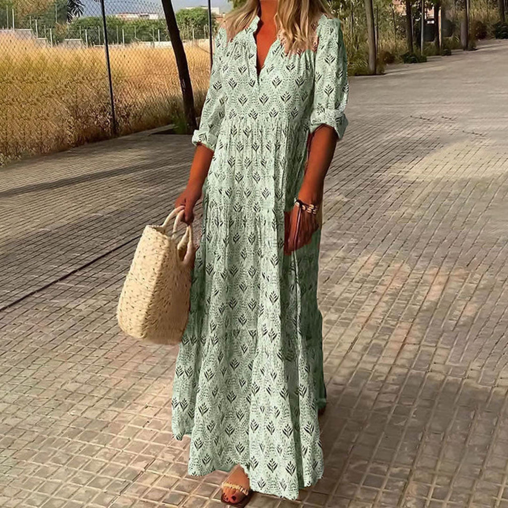 Clarissa | Boho Maxi Dress
