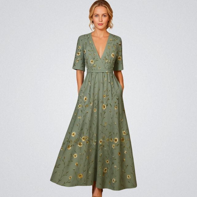 Wren | Wrap Maxi Dress