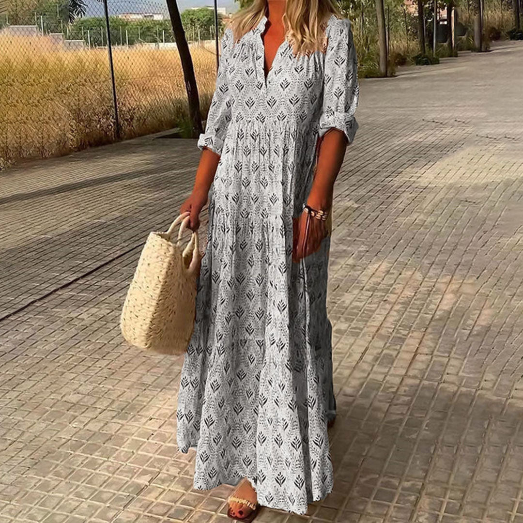 Clarissa | Boho Maxi Dress