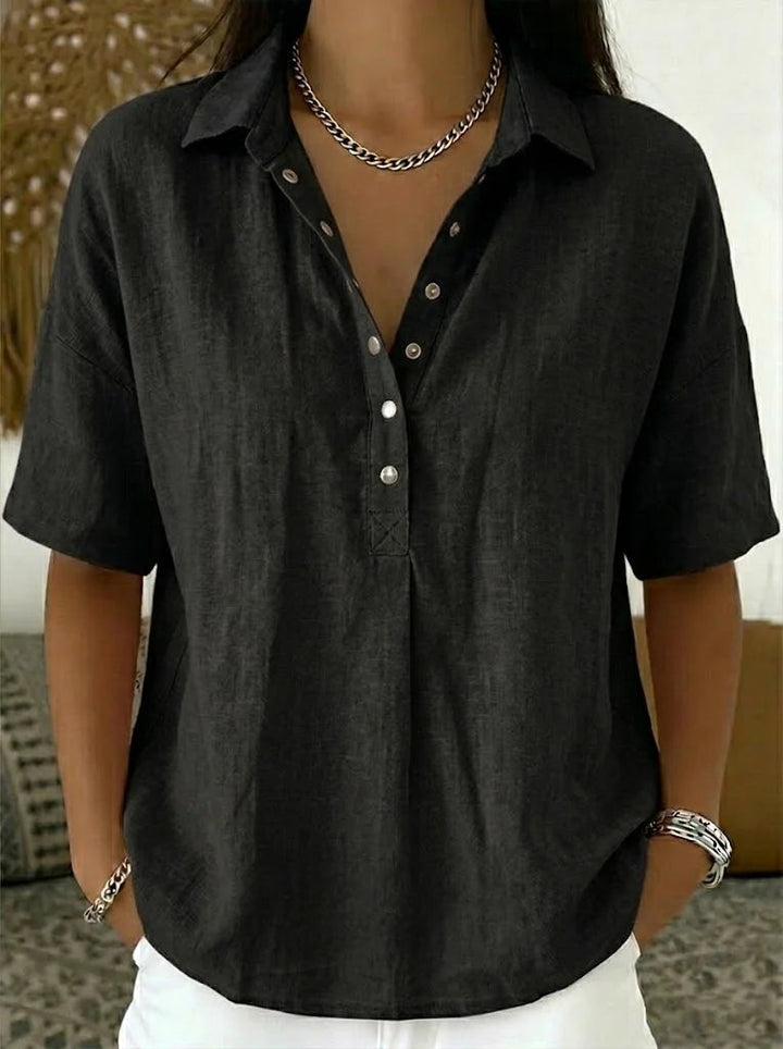 Imogen | Collared Blouse