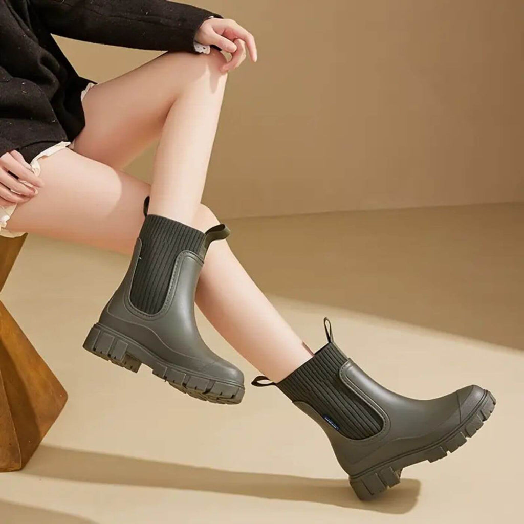Edwina | Chunky Rain Boots