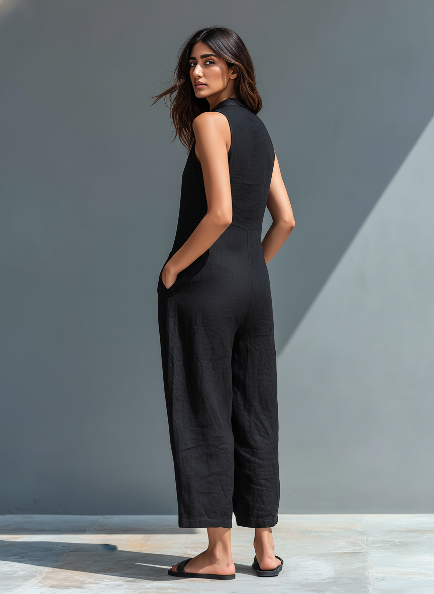 Simone | Sleeveless Jumpsuit