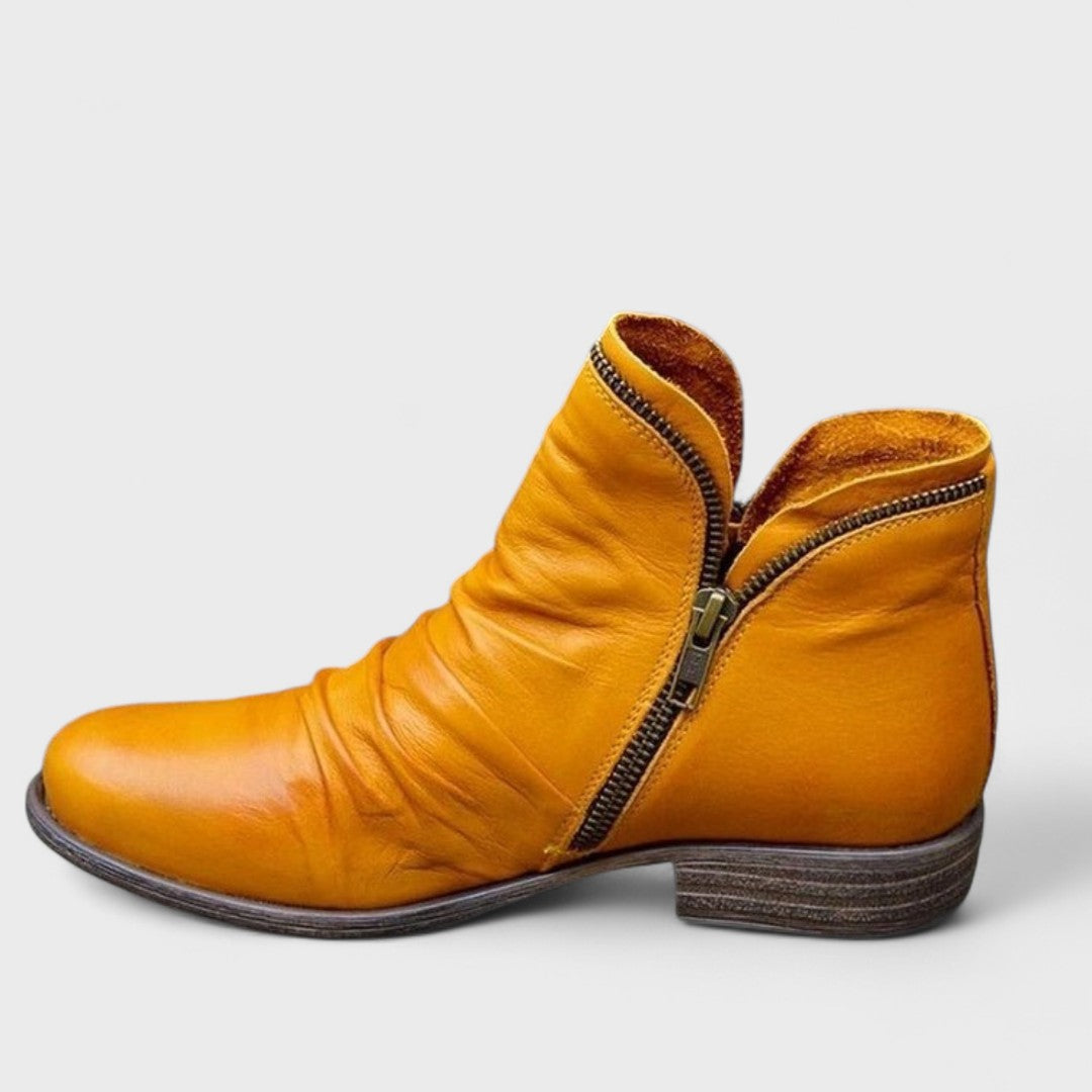 Eleanor | Zip Ankle Boots