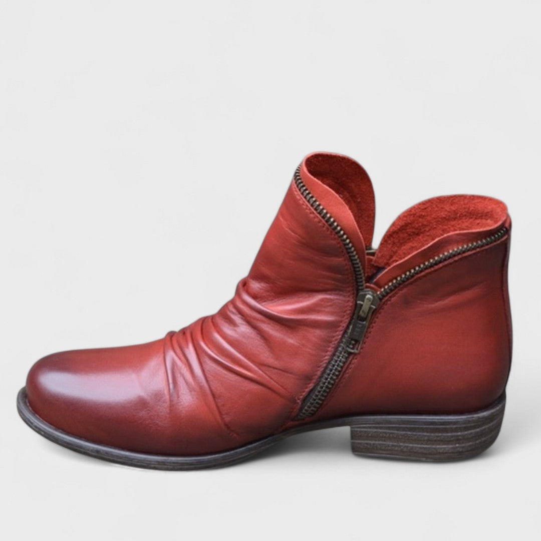 Eleanor | Zip Ankle Boots