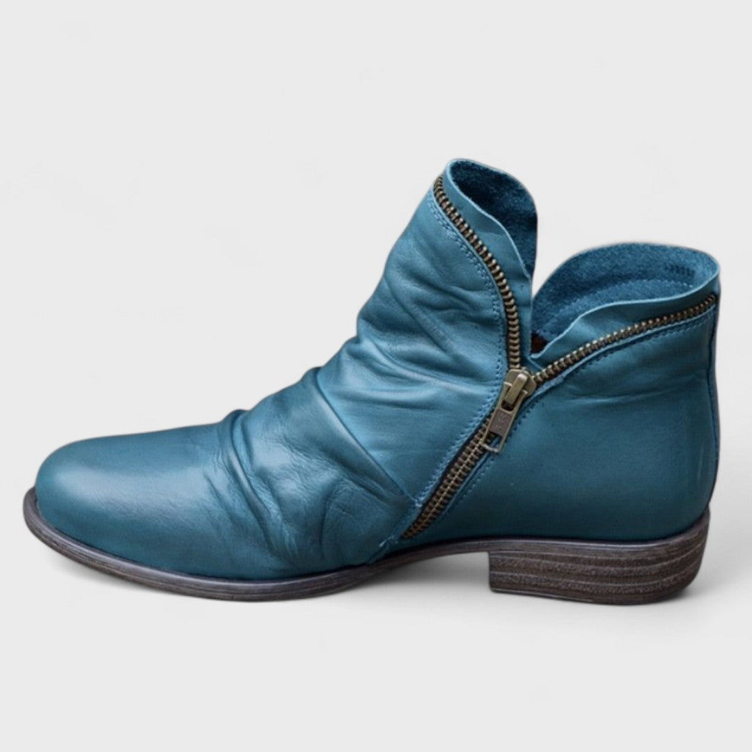 Eleanor | Zip Ankle Boots