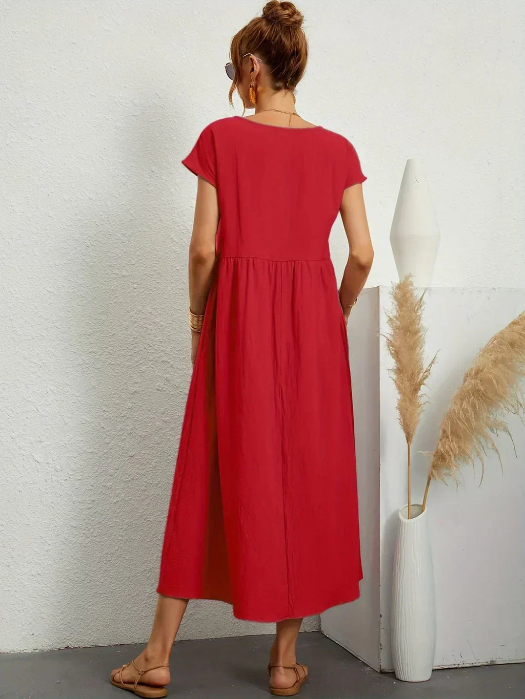 Gabrielle | Flowing Midi Dress
