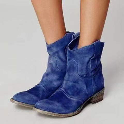 Della | Western Ankle Boots